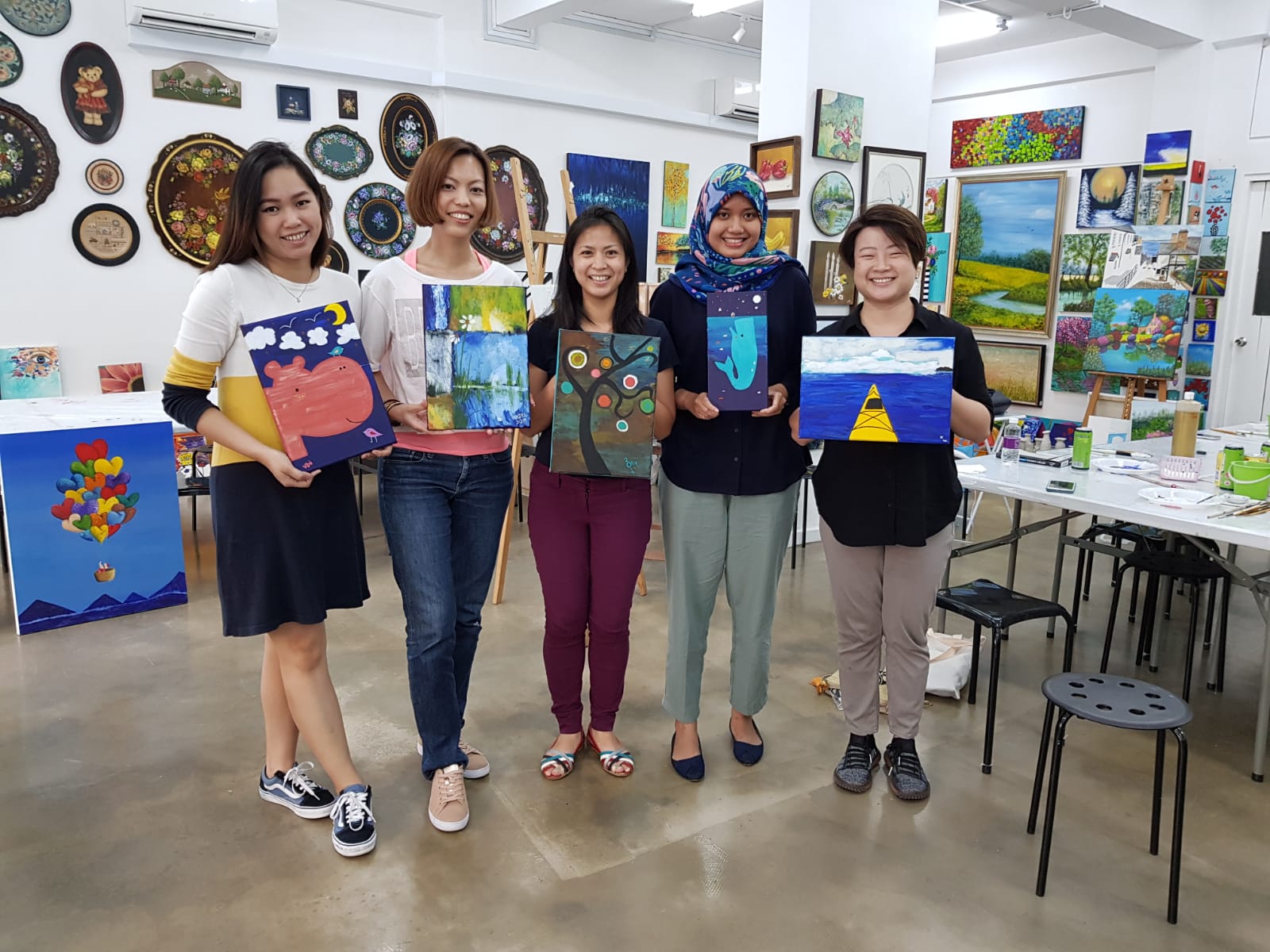 Art Jamming Team Building Singapore | Team Bonding Through Art