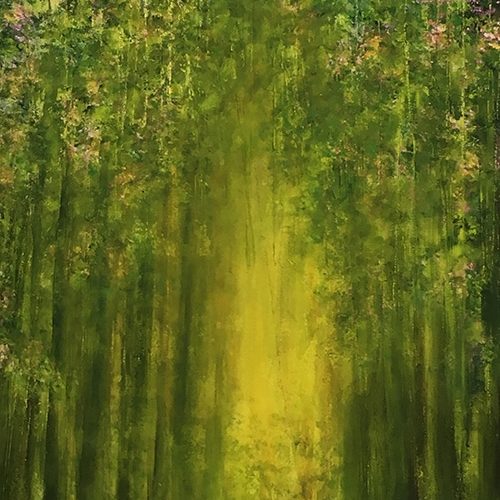 Midsummer Nights Dream - Textured Acrylic on Canvas 30" X 40"