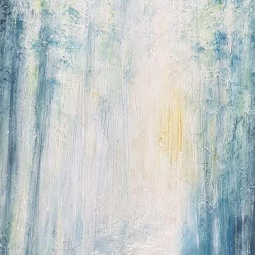 Rest - Textured Acrylic on Canvas 36" X 48"