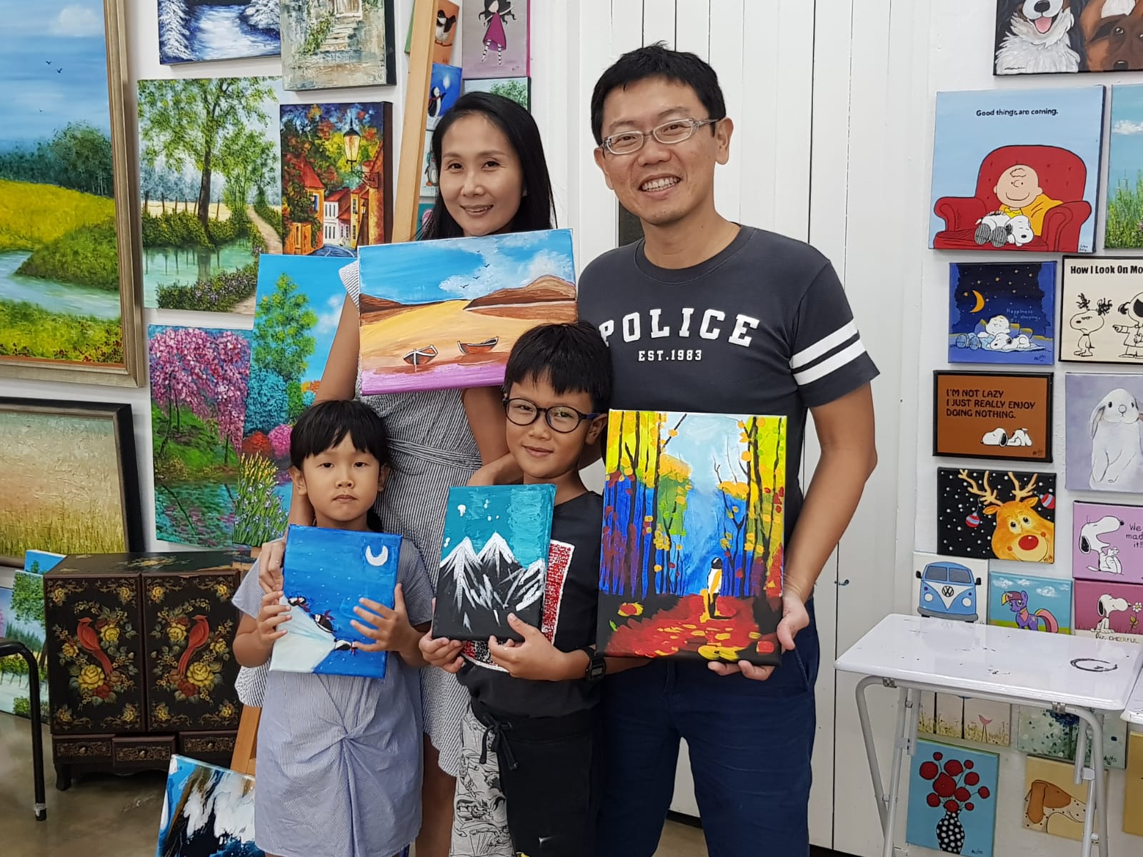 Art Jamming for Families Singapore | Art Jamming at Heartroom Gallery